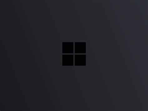 1024x768 Windows 10 Logo Minimal Dark 1024x768 Resolution Wallpaper Hd