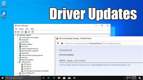 How To Install Update Drivers In Windows Youtube