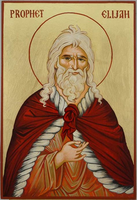 Prophet Elijah Orthodox Icon - BlessedMart