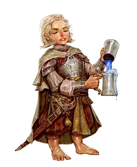 Female Halfling Alchemist Brewkeeper Of Cayden Cailean Pathfinder Pfrpg Dnd D… Character