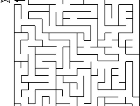 Drawn Maze Cereal Box Maze And Labyrinth Clipart Large Size Png
