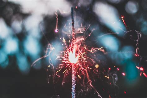 Time Lapse Photography Of Sparkle Firecracker · Free Stock Photo