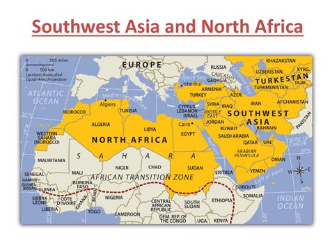North Africa And Southwest Asia Physical Map Discover The Diversity Of
