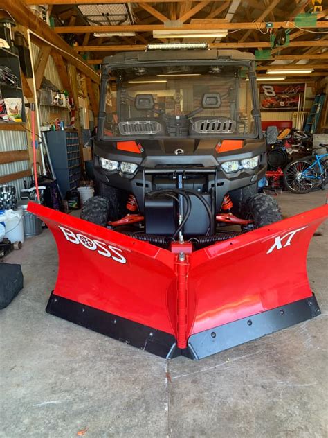 Can Am Snow Plow Review Buyers Guide Everything Can Am Offroad