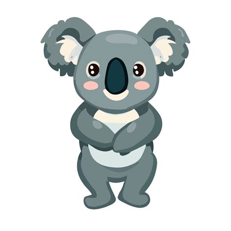 White Koala Icon Clipart Transparent Background 24029756 Png
