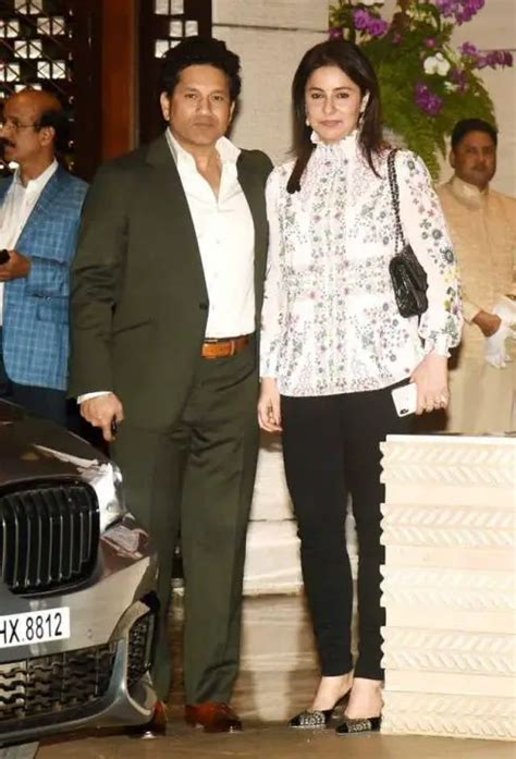 Sachin Tendulkar And Wife Age Indian Cricketing Legend Sachin Tendulkar Arrived With Wife
