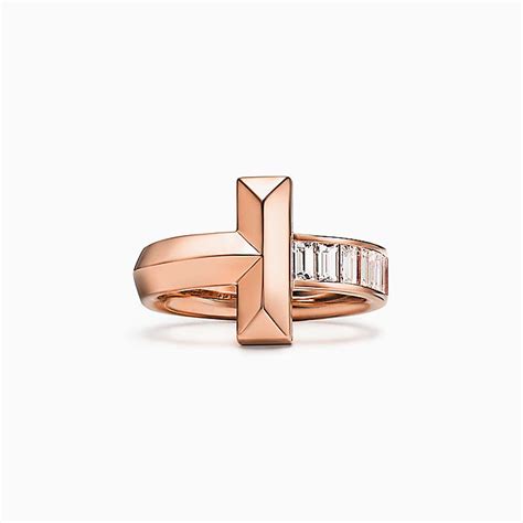 Tiffany T Rose Gold Rings Tiffany And Co