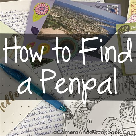 Penpal world , founded in 1998, connects millions of global users through its safe, fast matching portal. How to Find a Penpal - A Camera and A Cookbook