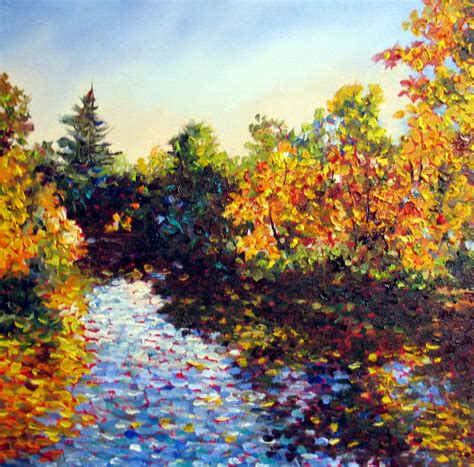 Use them in commercial designs under lifetime, perpetual & worldwide rights. Nel's Everyday Painting: Little Fall Landscape - NA