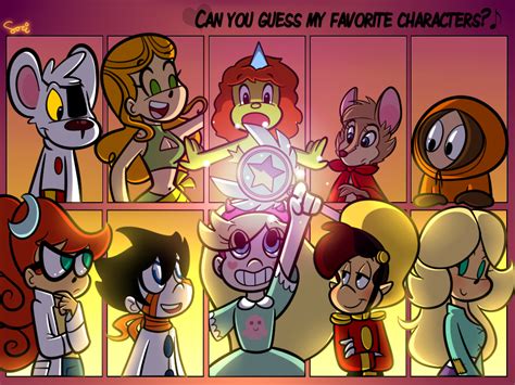 Can You Guess My Favorite Characters 1 By Sarispy56 On Deviantart