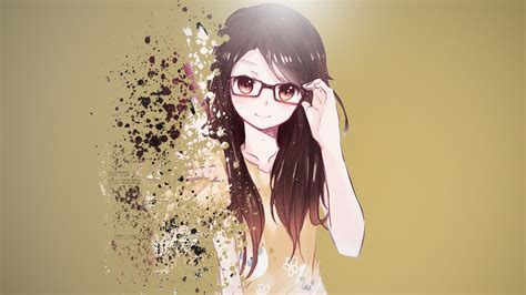 Share More Than 74 Anime Girl With Glasses Wallpaper Incdgdbentre