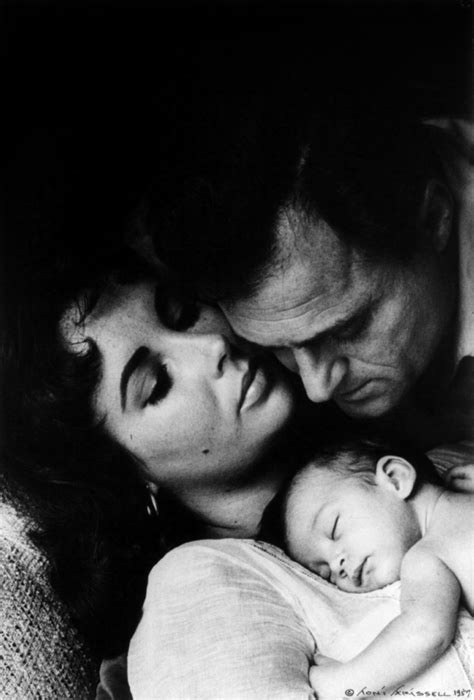 Elizabeth Taylor Mike Todd And Their Baby We Heart Vintage Blog