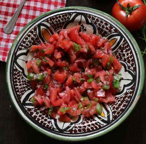 Smocked Moroccan Salad Healthy Recipes Megounista