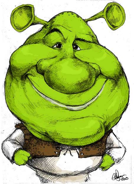 The Art Of Ed Dyer Shrek 2010