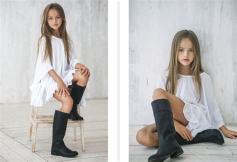 Najpiękniejsza dziewczynka świata Kristina Pimenova rozpoczyna profesjonalną karierę Nie za