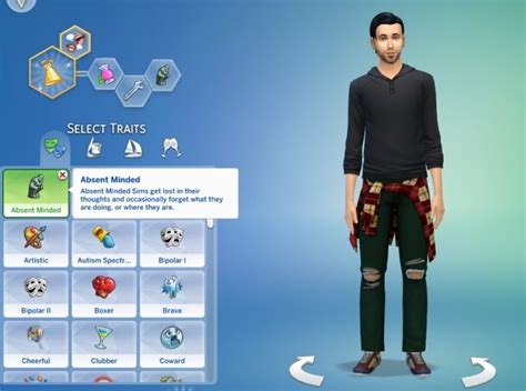 Absent Minded Trait By Gobananas At Mod The Sims Sims 4 Updates