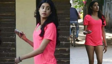 Dhadak Actress Janhvi Kapoor Wore A Really Short Dress And Got Brutally Trolled Netizens Said