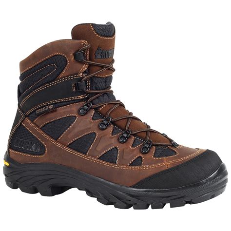 Rocky 5 Ridgetop Waterproof Hiking Boots Brown Black 578377