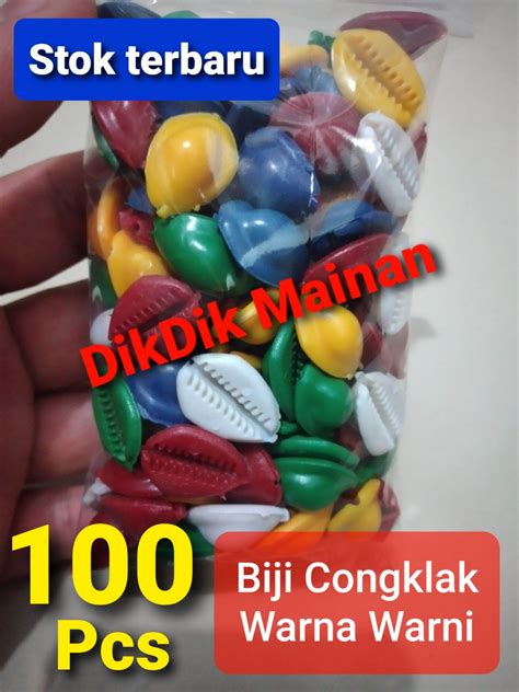 Biji Congklak Plastik Warna Warni Isi 100 Pcs Tipe B Lazada Indonesia