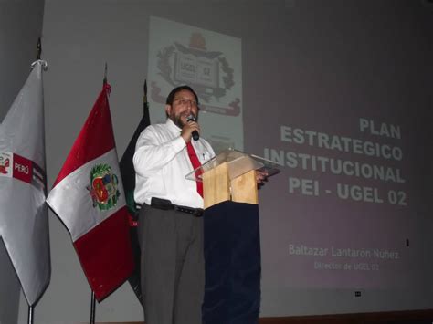 Baltazar Lantarón Núñez Director De La Ugel 02 Será Encargo De Asumir
