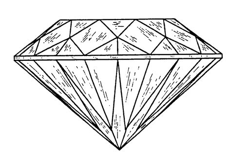 3d Diamond Drawing