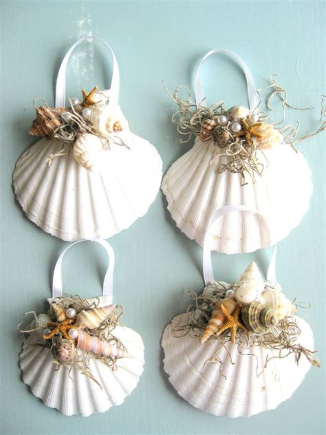 Christmas Seashell Ornaments Interior Designing Ideas Seashell