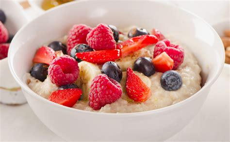 Oatmeal Porridge With Berries For Breakfast One You East Sussex