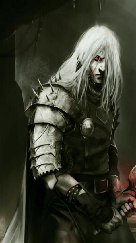 Dark Elven Warrior Fantasy Warrior Fantasy Character Design