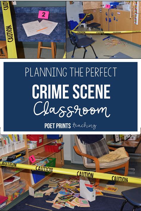 Inferencing Activity Crime Scene Classroom — Poet Prints Teaching