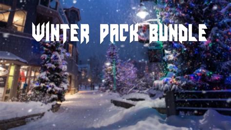 Winter Pack Bundle Showcaserelease 3 Packs 256x Youtube