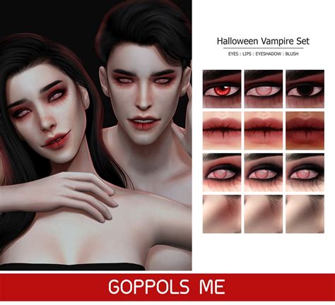 Gpme Halloween Vampire Set • Download • Hq Mod Compatible • Access To
