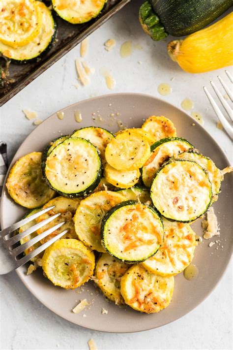 How to make oven roasted zucchini: Oven Roasted Zucchini and Squash - Made To Be A Momma