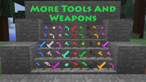 Mo Ores And Tools Mod Para Minecraft 112211121102 Zonacraft