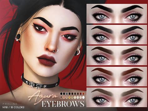 Female Eyebrows The Sims 4 P1 Sims4 Clove Share Asia Tổng Hợp 376