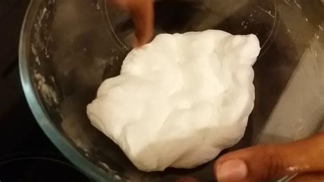 Diy Shaving Cream Pva Glue Borax Slime Youtube