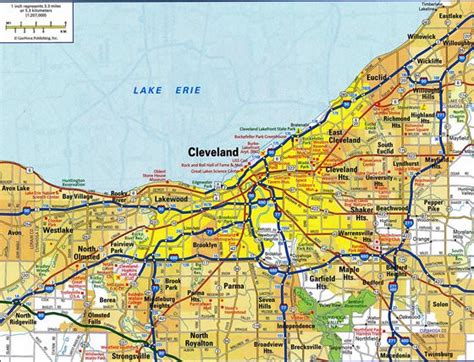 Cleveland Metroparks Map