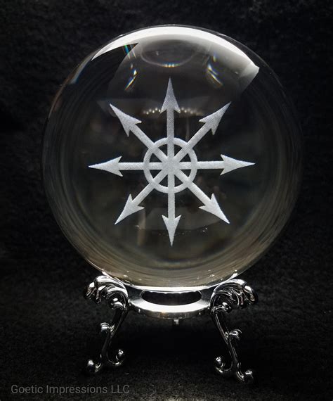 Chaos Star Crystal Ball Goetic Impressions