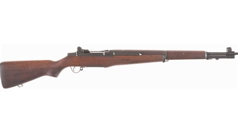 Us Springfield M1 Garand Rifle Rock Island Auction