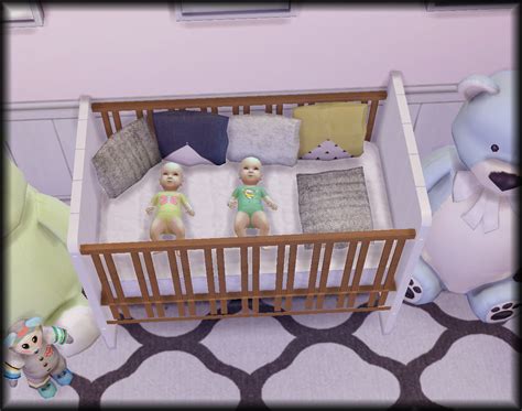 Resultado De Imagem Para Cc Sims 4 Baby Bed Conteudo Personalizado