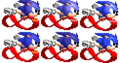 Sonic Cd Peel Out Sprites With Different Palettes Pixel Art Maker My