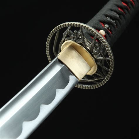 Handmade T10 Carbon Steel Real Hamon Japanese Katana Samurai Sword With 166