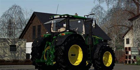 John Deere 6r Series V11 Fs 19 Farming Simulator 2022 19 Mod