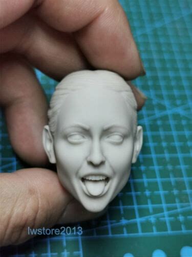 16 Riley Reid Head Sculpt Carved For 12 Female Action Figure Body