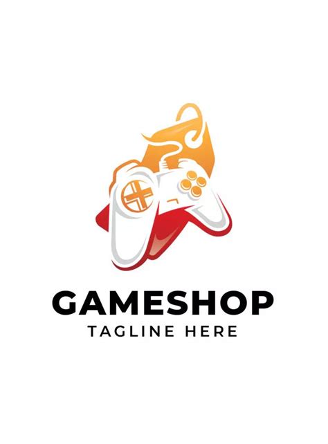 Game Shop Logo Template Ai Eps Logo Templates Shop Logo Templates