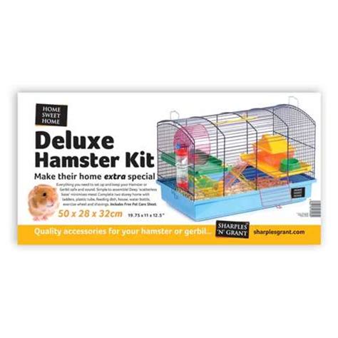 Deluxe Hamster Cage Starter Kit Free Uk Delivery