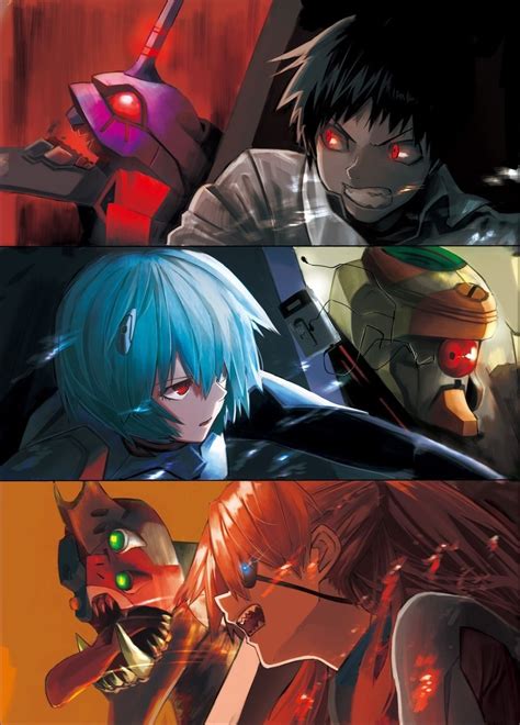 80 Ilustraciones De Neon Genesis Evangelion ¿el Mejor Anime Neon