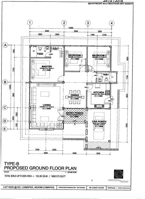 47 Bungalow House Floor Plan Malaysia