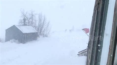 Record Breaking April Snow Falls In Alaska One News Page Video