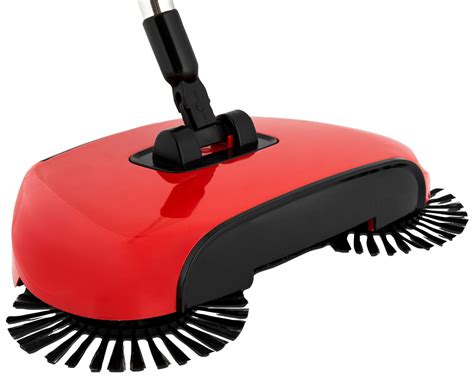 The Spin Sweeper Cordless Rotating Broom Red Au