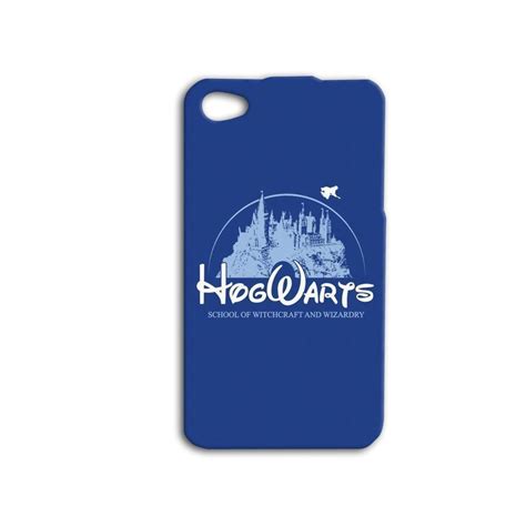 Disney Hogwarts Harry Potter Cute Iphone Case Phone Cover Blue Funny